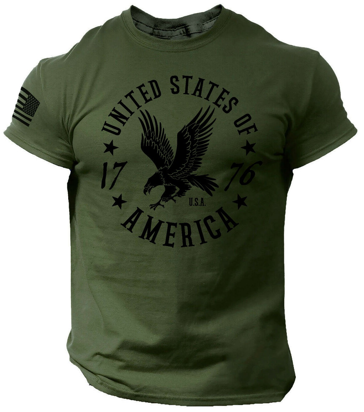 United States of America 1776 patriotic t shirt
