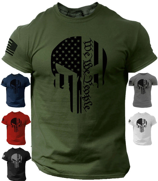 We The People Skull USA T-Shirt